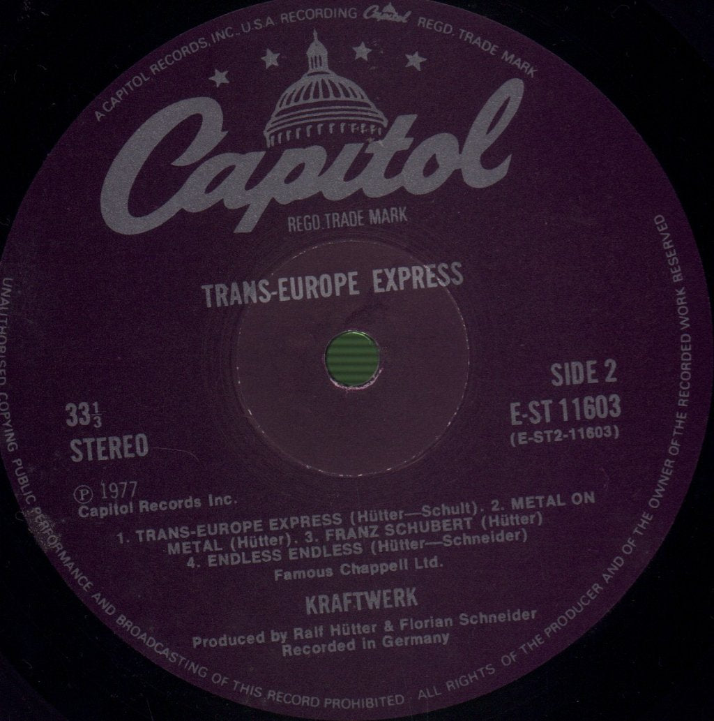 Kraftwerk - Trans Europe Express - Lp