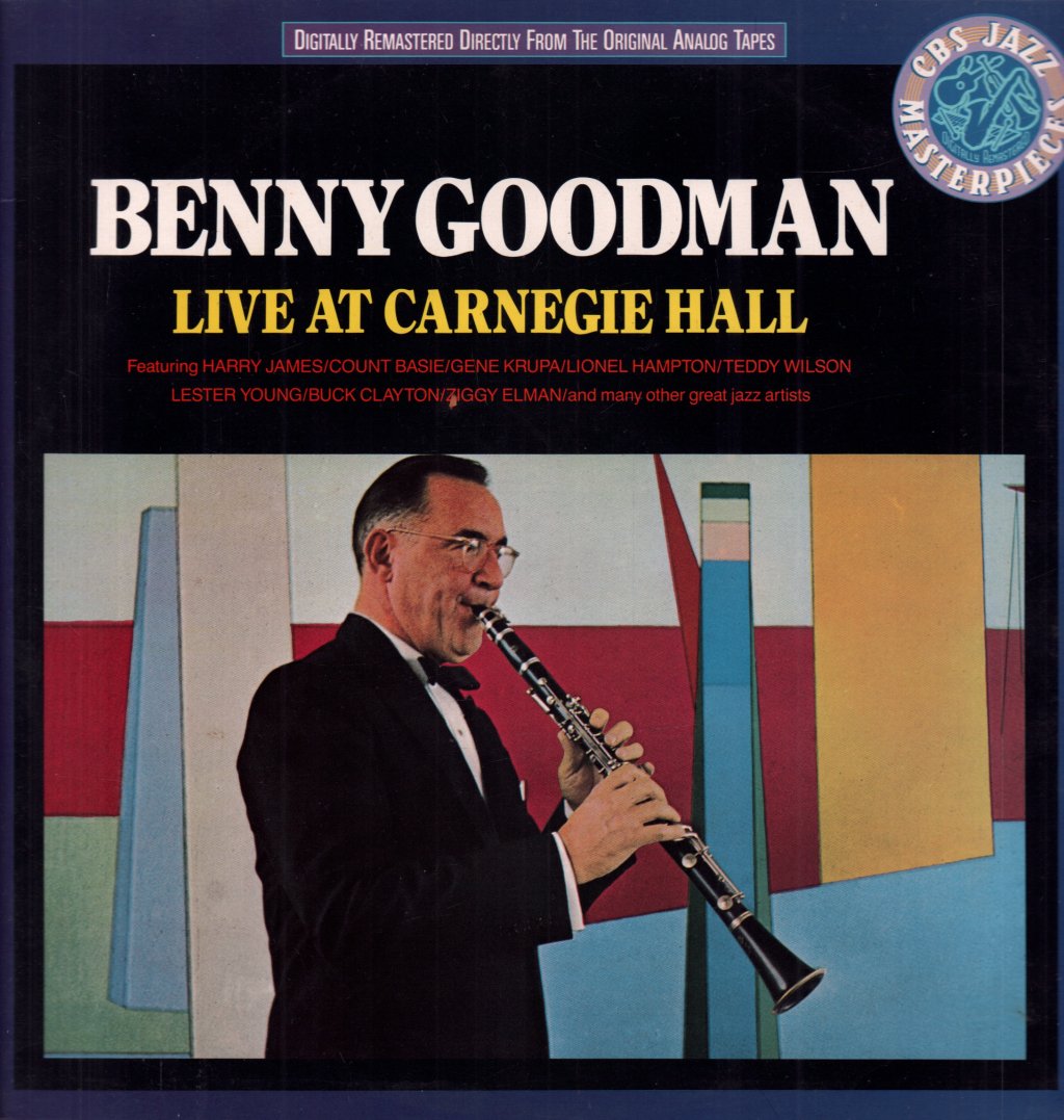 Benny Goodman - Live At Carnegie Hall - Double Lp