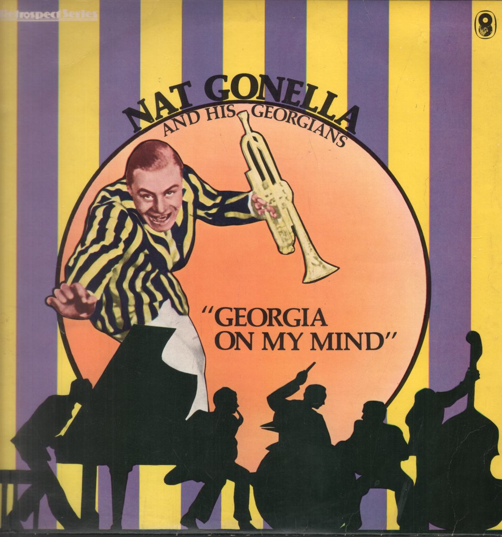Nat Gonella And His Georgians - Georgia On My Mind - Lp