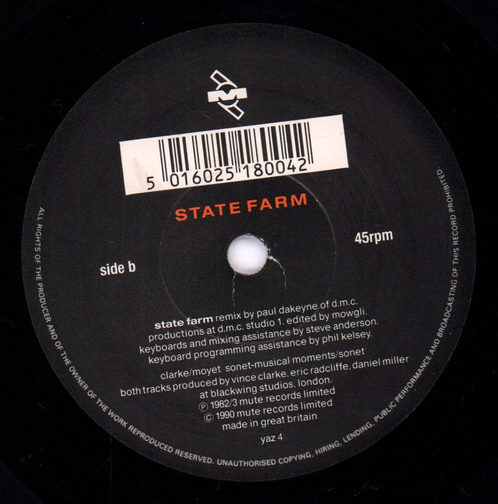 Yazoo - Situation - 7 Inch