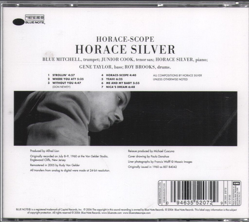 Horace Silver Quintet - Horace-Scope - Cd