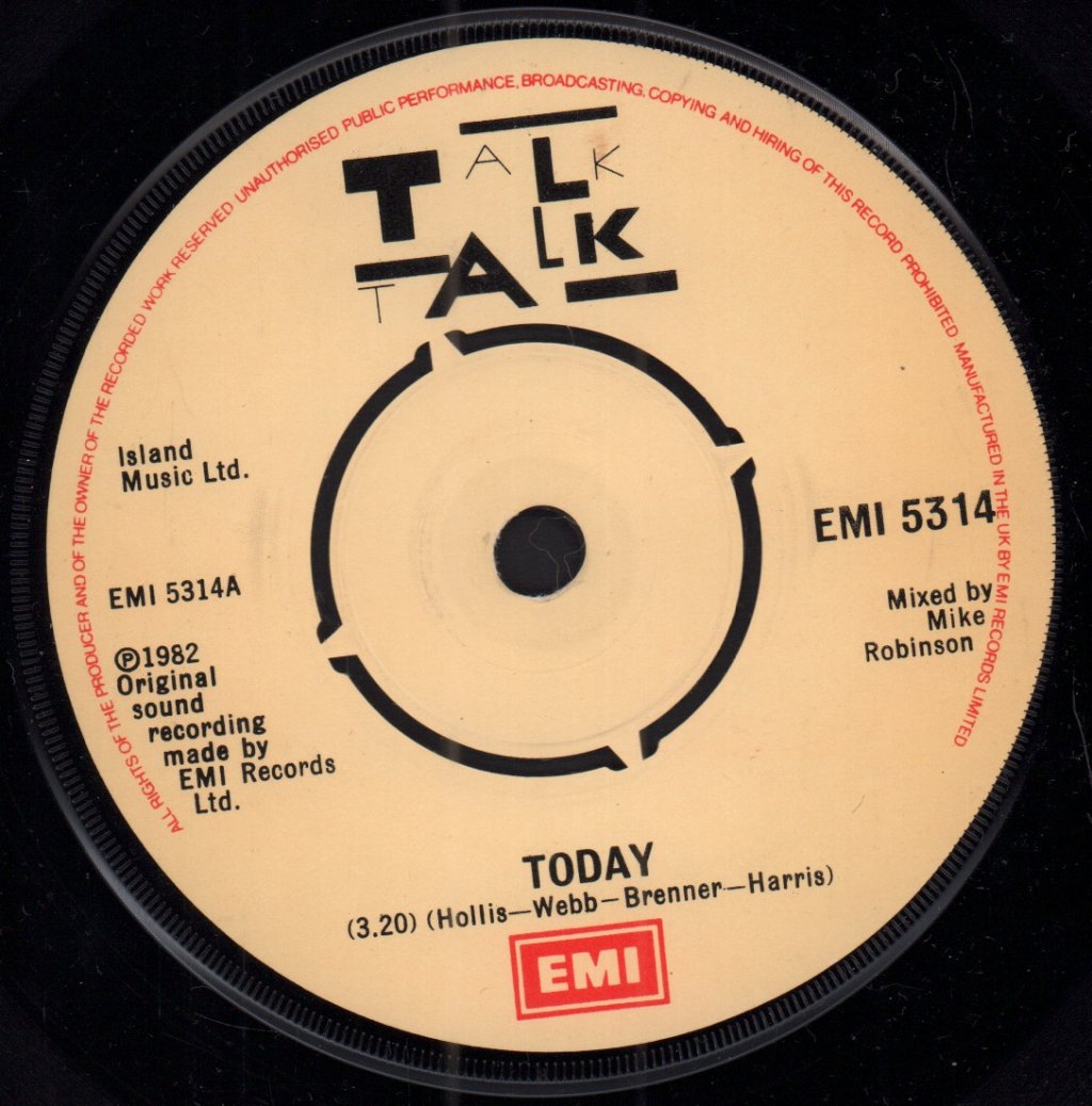 Talk Talk - Today - 7 Inch