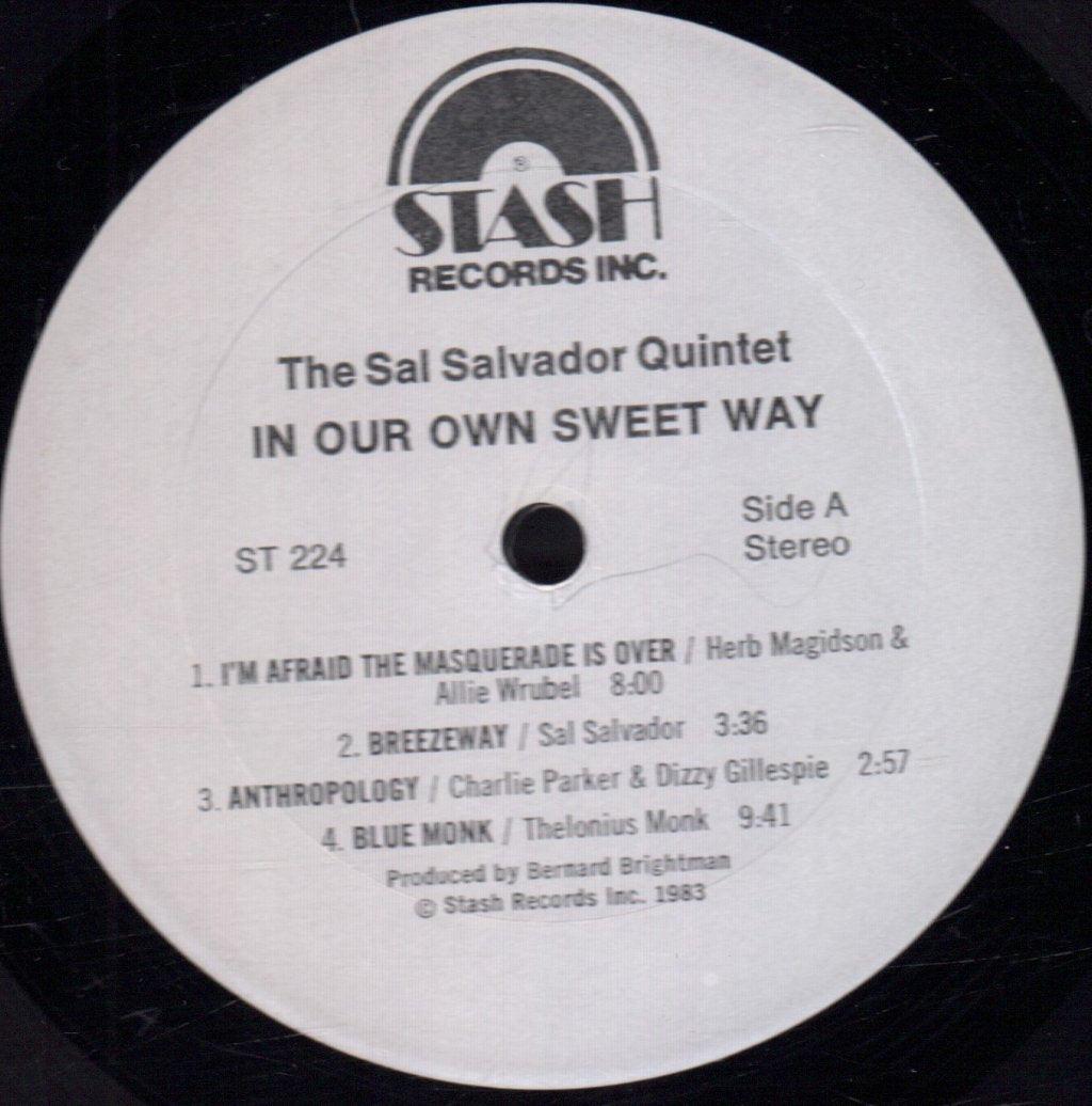 Sal Salvador Quintet - In Our Own Sweet Way - Lp
