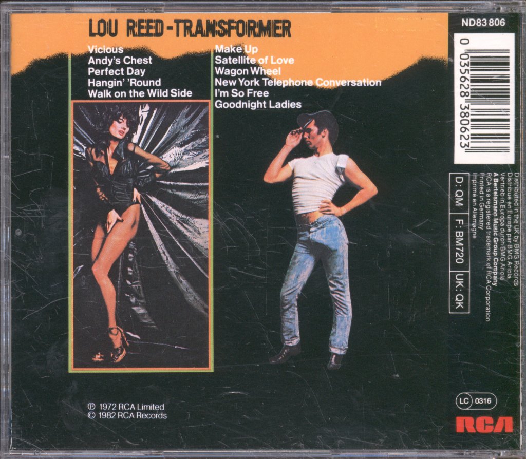 Lou Reed - Transformer - Cd
