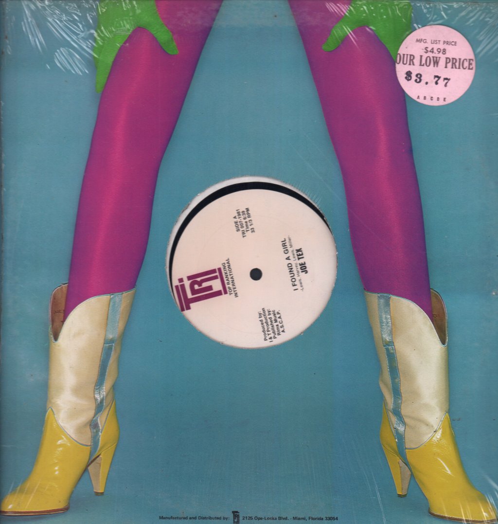 joe tex / fatman ridim section - I Found A Girl / Cinderella Symphony - 12 Inch