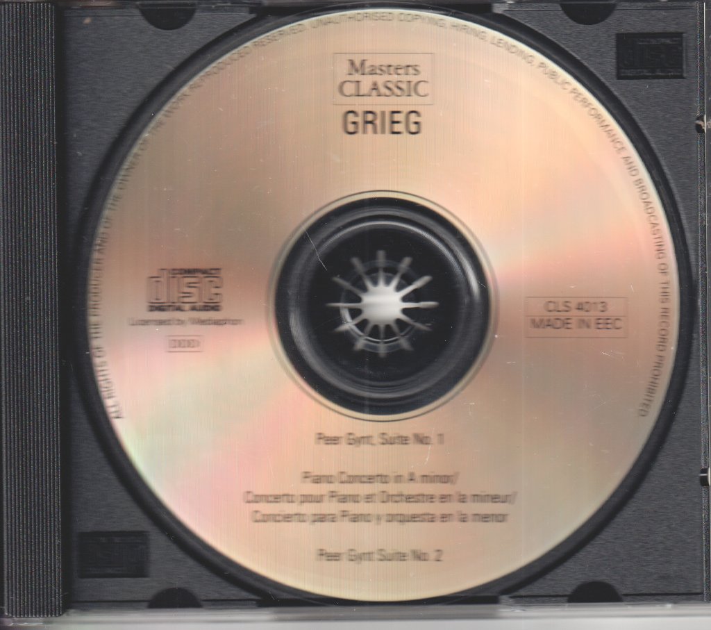 Grieg - masters classic - Cd