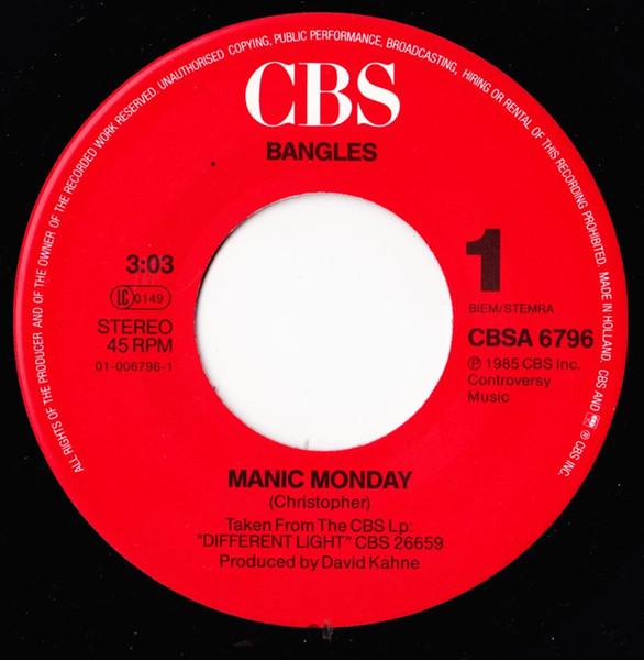 Bangles - Manic Monday - 7 Inch