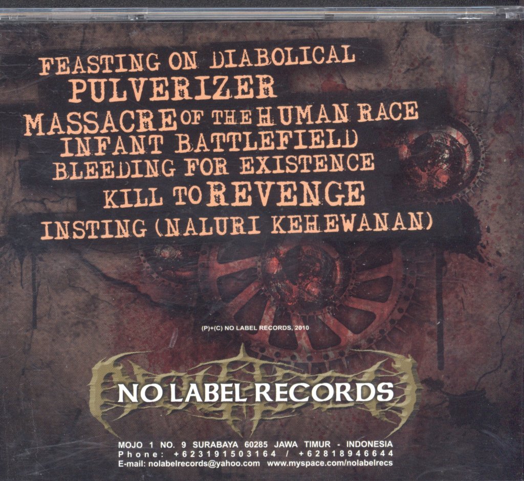 Pulverizer - Feasting On Diabolical - Cd