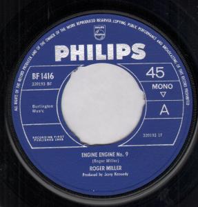 Roger Miller (Country) - Engine Engine No 9 - 7 Inch