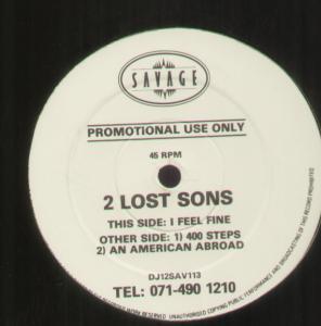 2 Lost Sons - I Feel Fine - 12 Inch