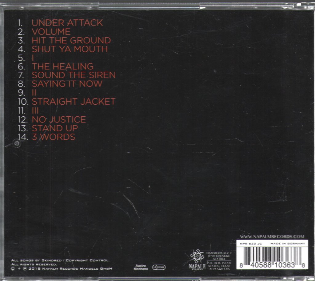 Skindred - Volume - Cd