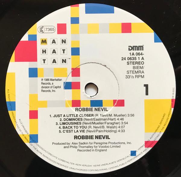 Robbie Nevil - Robbie Nevil - Lp