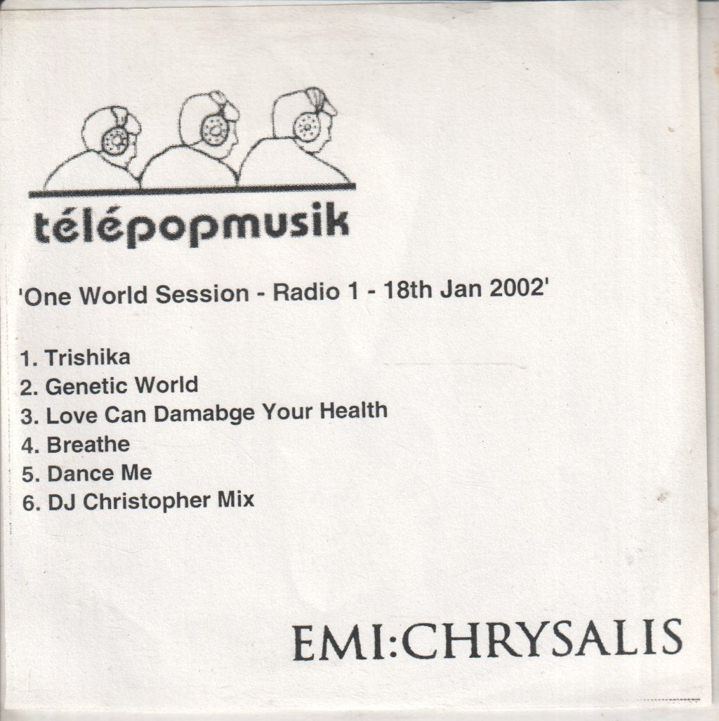 Telepopmusik - one world session - radio 1 - 18th jan 2002 - Cdr