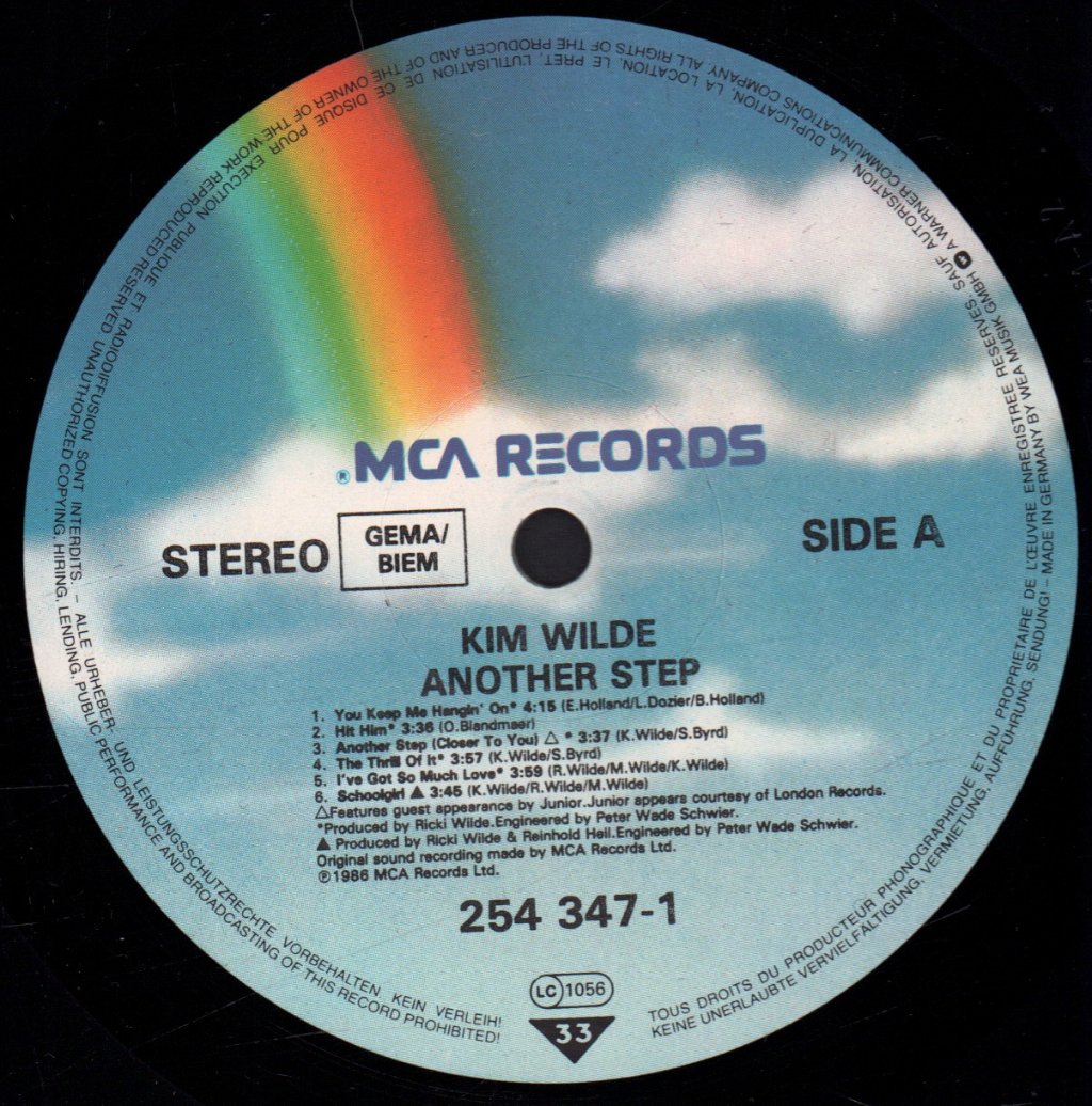 Kim Wilde - Another Step - Lp