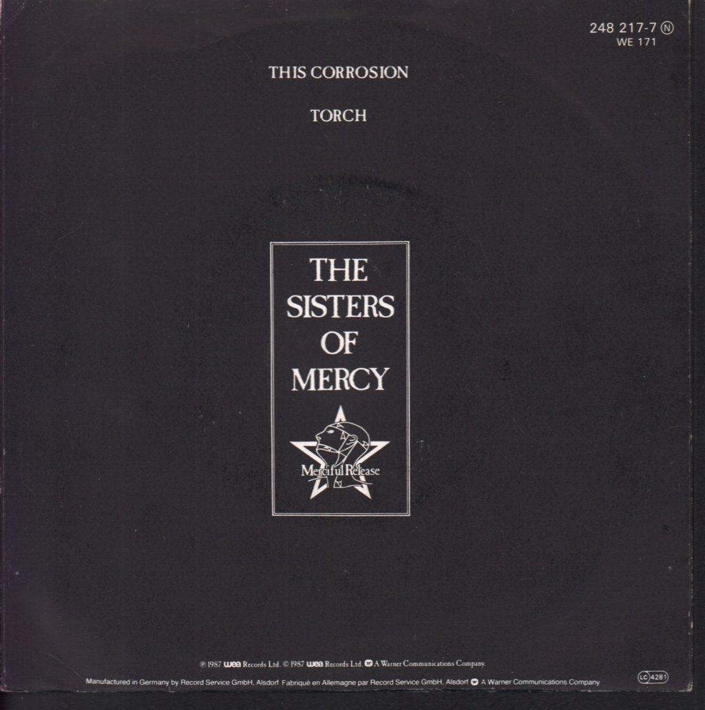 Sisters Of Mercy - This Corrosion - 7 Inch
