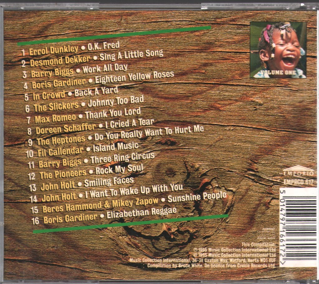 Various Artists - Roots! Rockers! Reggae! - Volume One - Cd