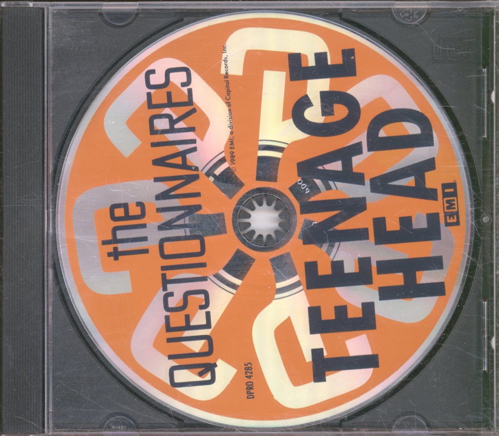 Questionnaires - Teenage Head - Cd