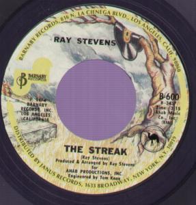 Ray Stevens - Streak - 7 Inch