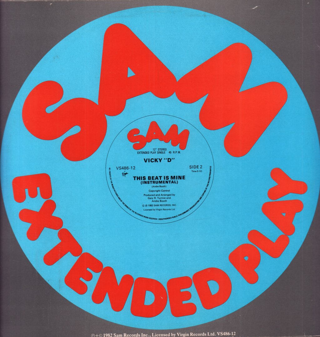 Vicky D - This Beat Is Mine - 12 Inch
