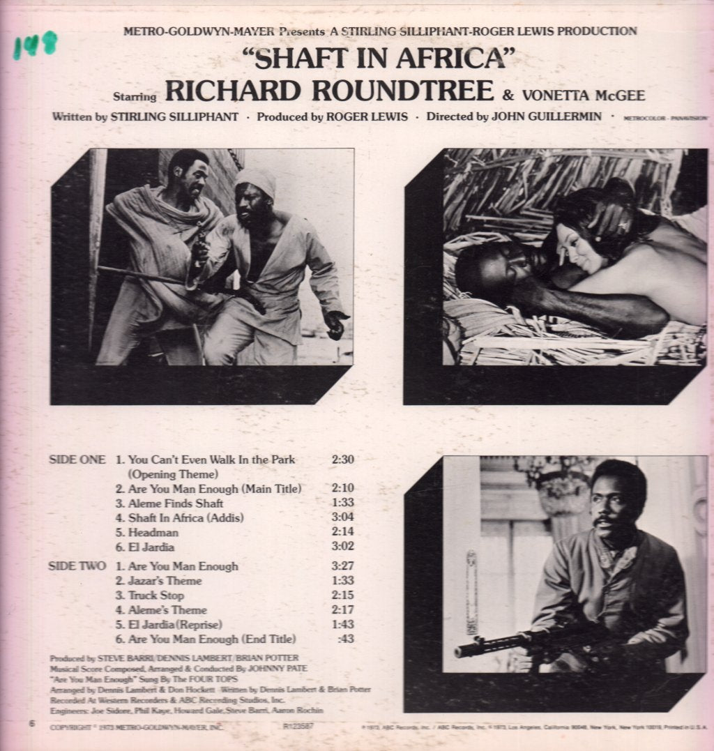 Johnny Pate - Shaft In Africa - Lp