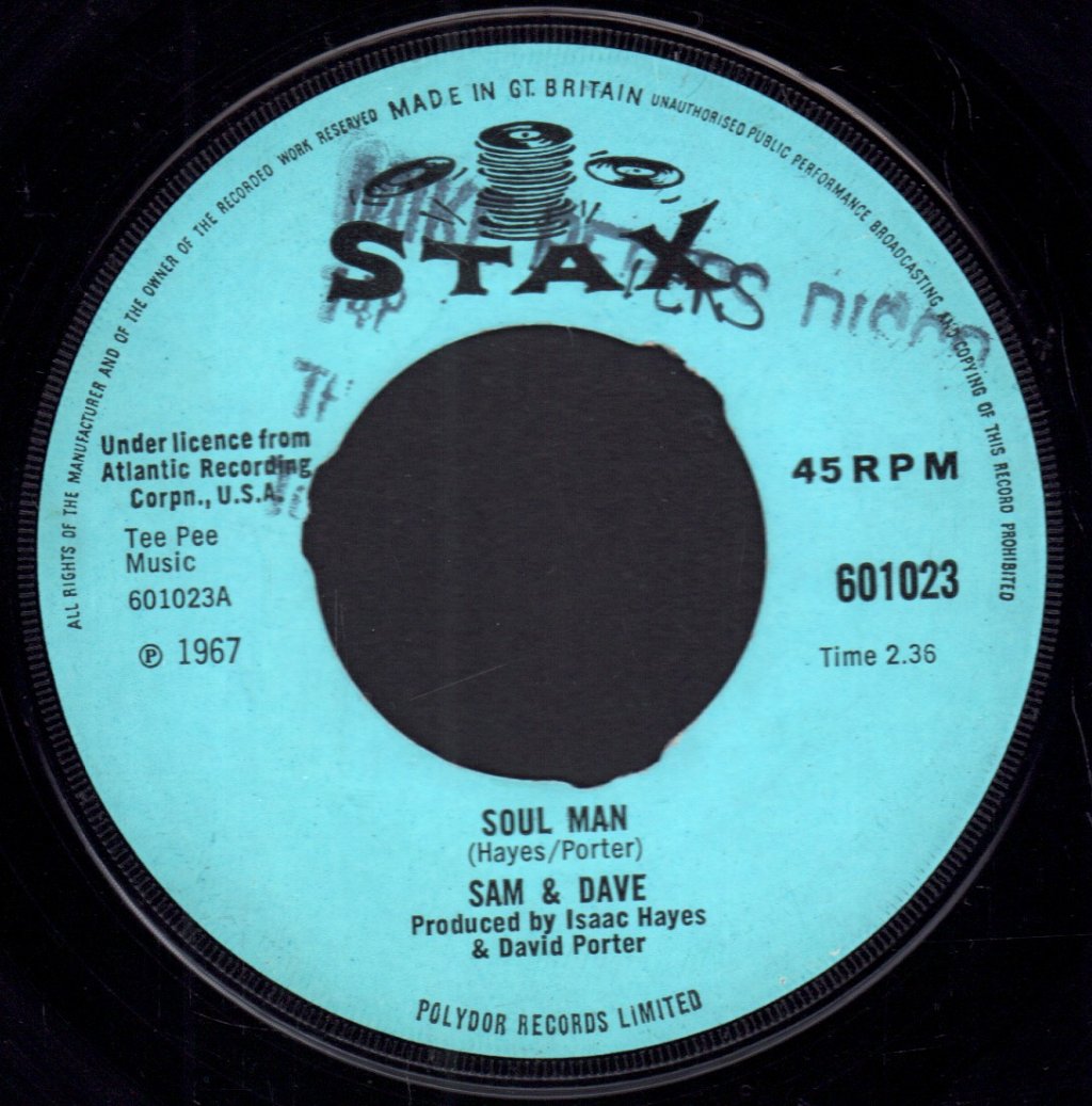 Sam And Dave - Soul Man - 7 Inch