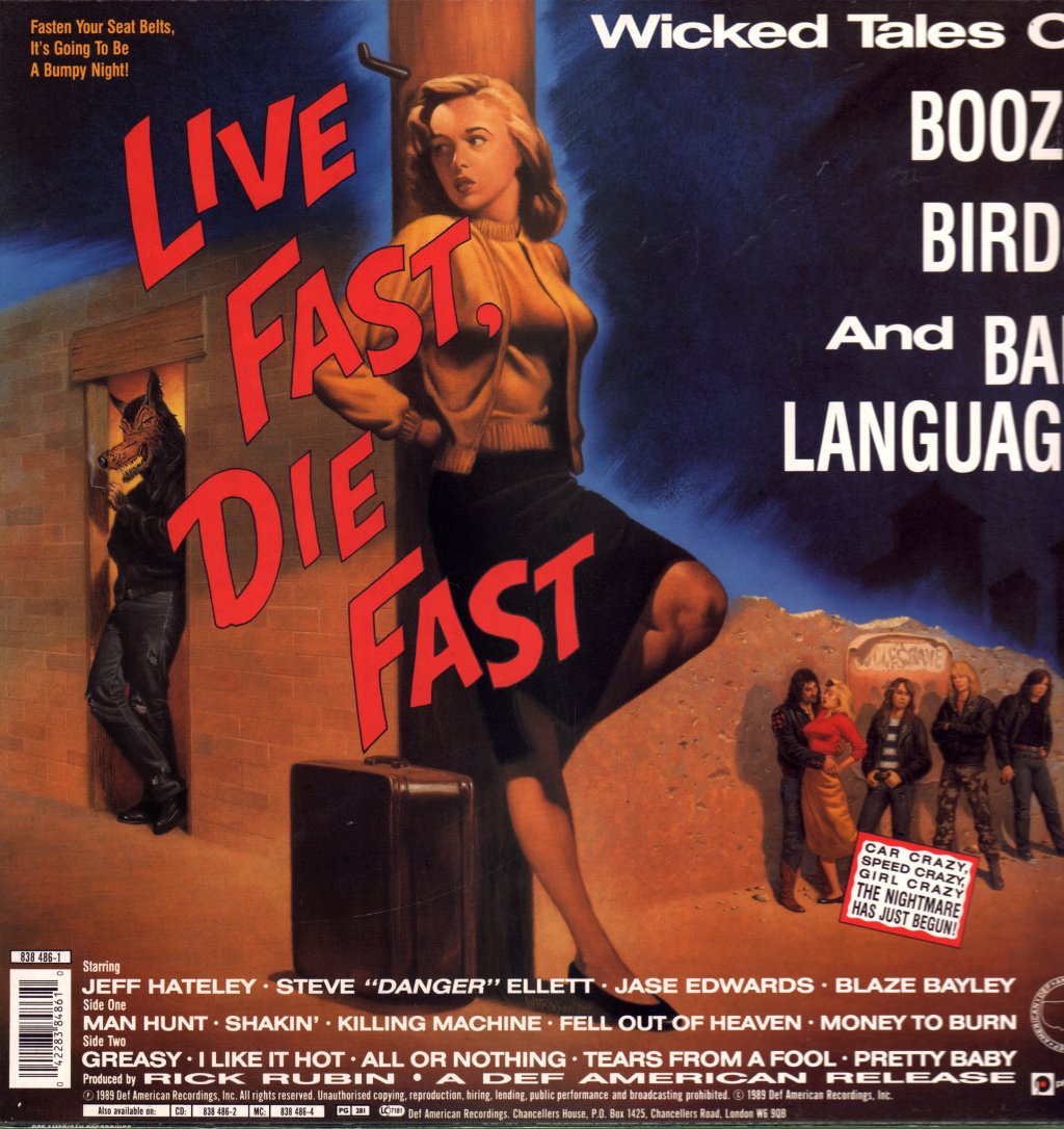 Wolfsbane - Live Fast, Die Fast - Lp