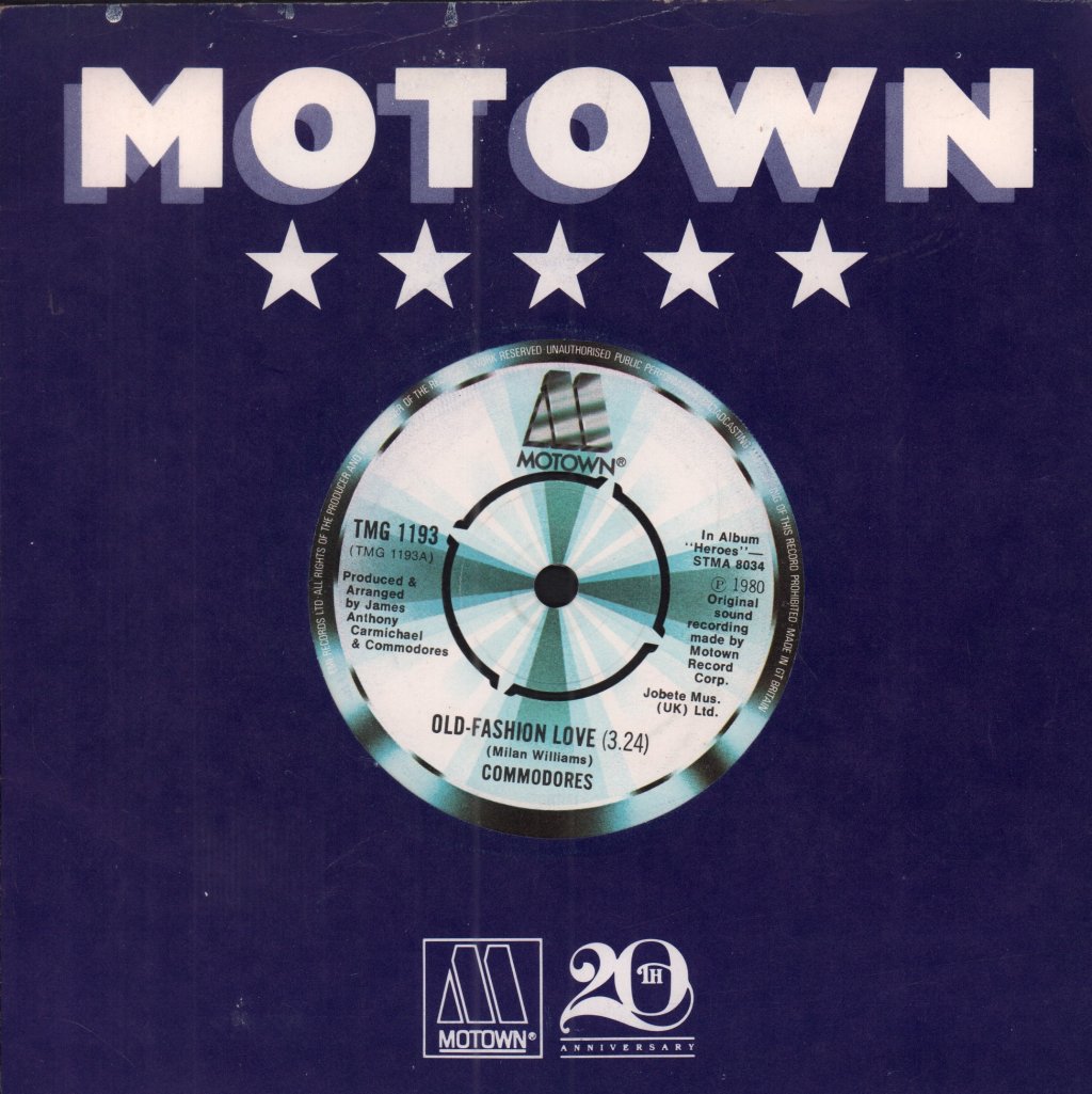 Commodores - Old Fashion Love - 7 Inch