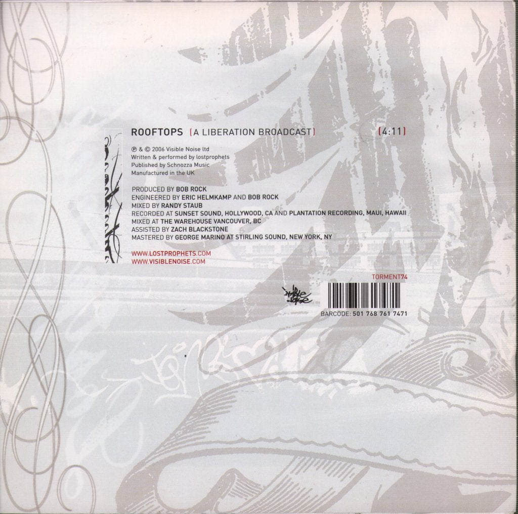 Lostprophets - Rooftops - 7 Inch
