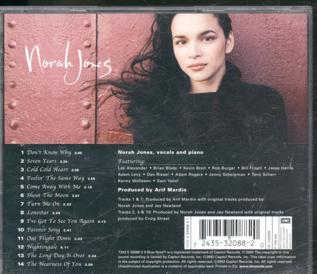 Norah Jones - Come Away With Me - Cd