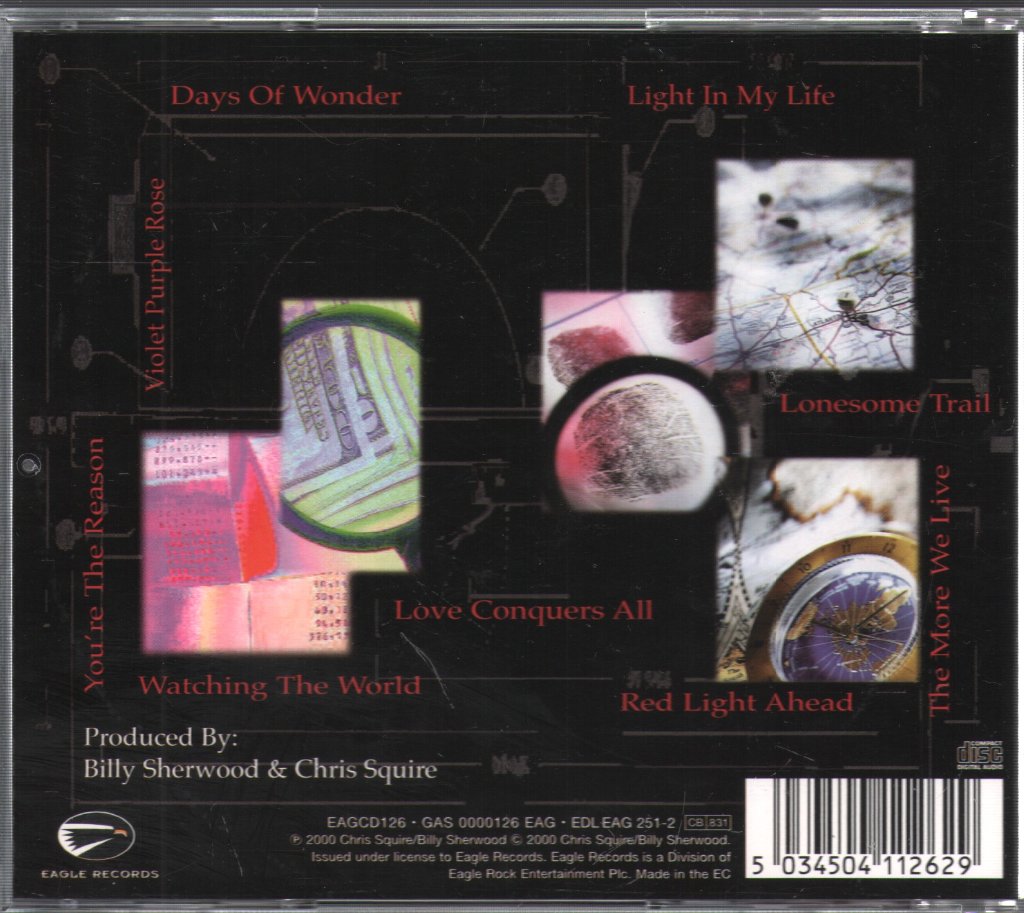 Chris Squire & Billy Sherwood - Conspiracy - Cd