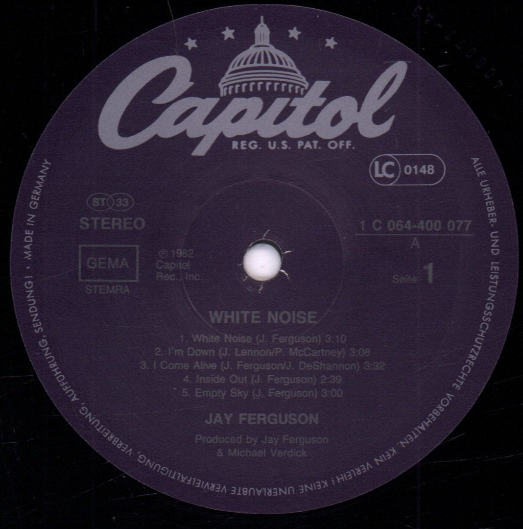Jay Ferguson - White Noise - Lp