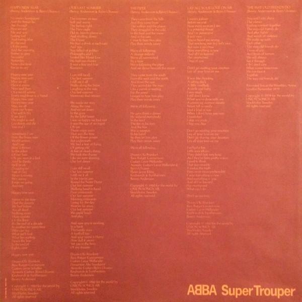 ABBA - Super Trouper - Lp