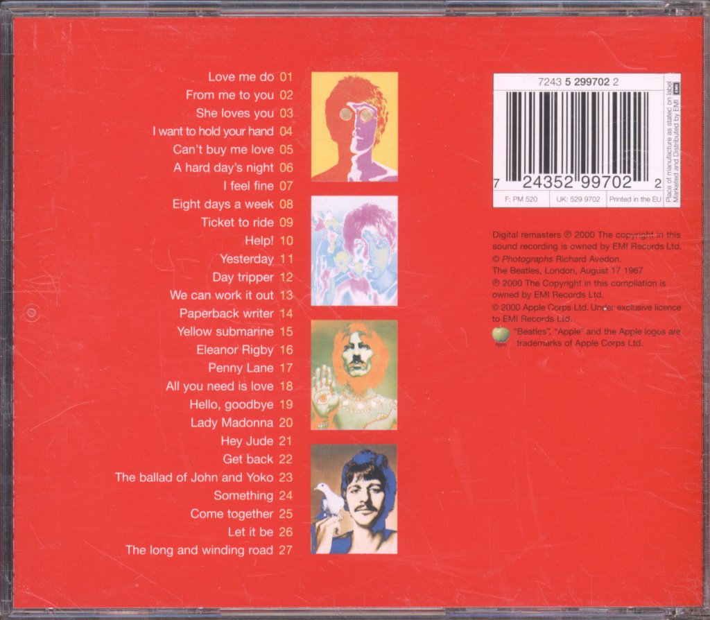 Beatles - 1 - Cd