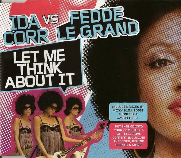 Ida Corr Vs Fedde Le Grand - Let Me Think About It - Cd
