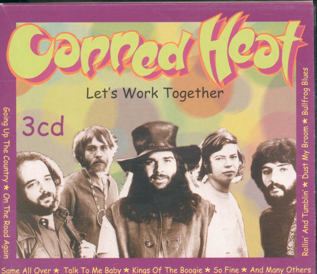 Canned Heat - Let's Work Together - Triple Cd