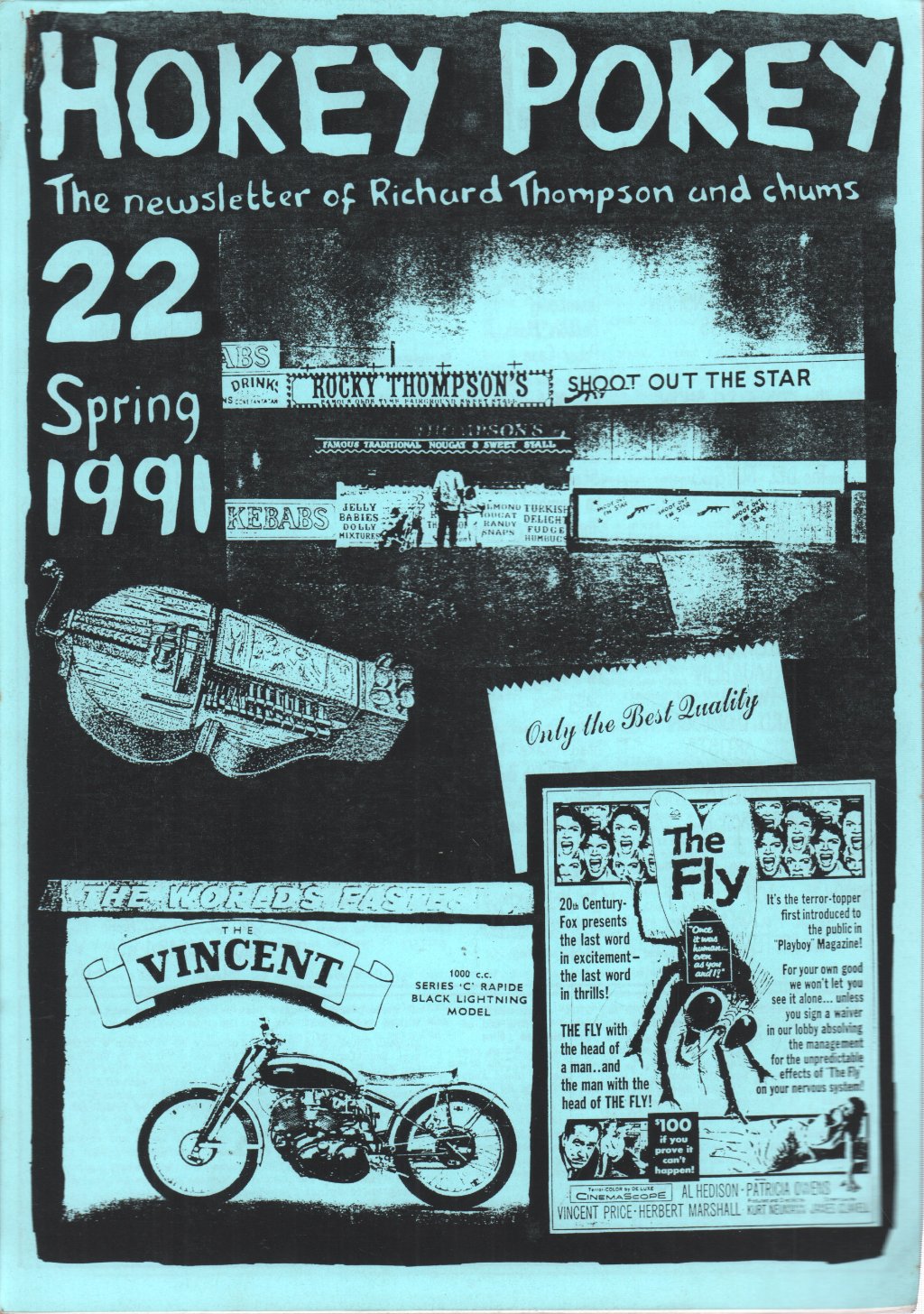 Richard Thompson - Hokey Pokey 22 - Spring 1991 - Fanzine