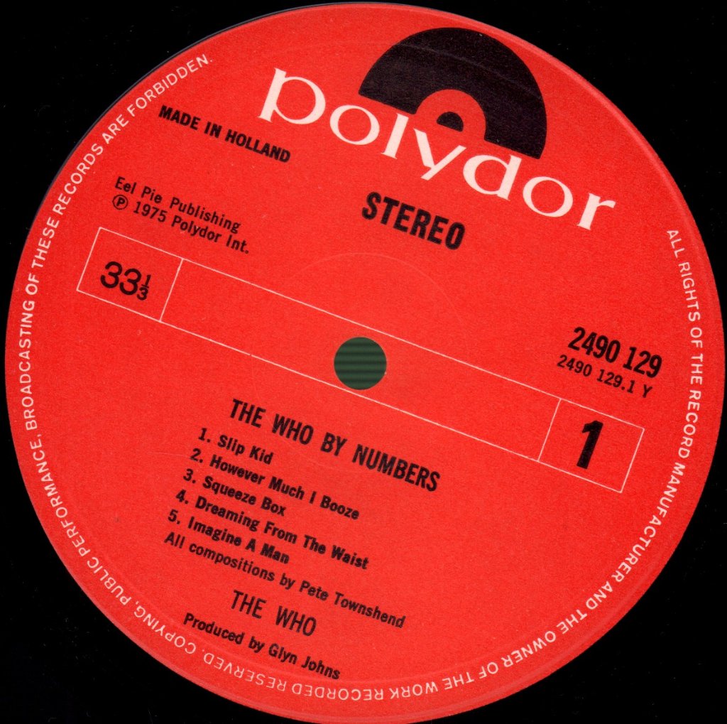 Who - Who By Numbers - Lp