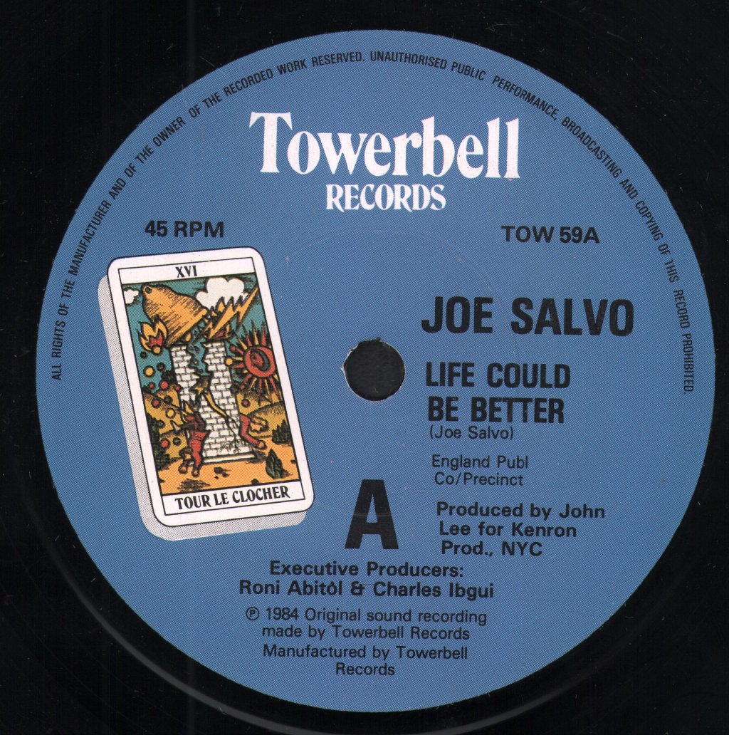 Joe Salvo - Life Could Be Better - 7 Inch