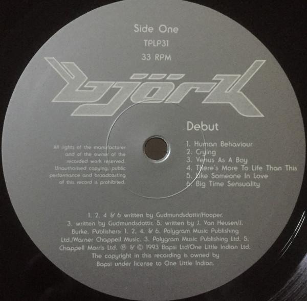 Björk - Debut - Lp