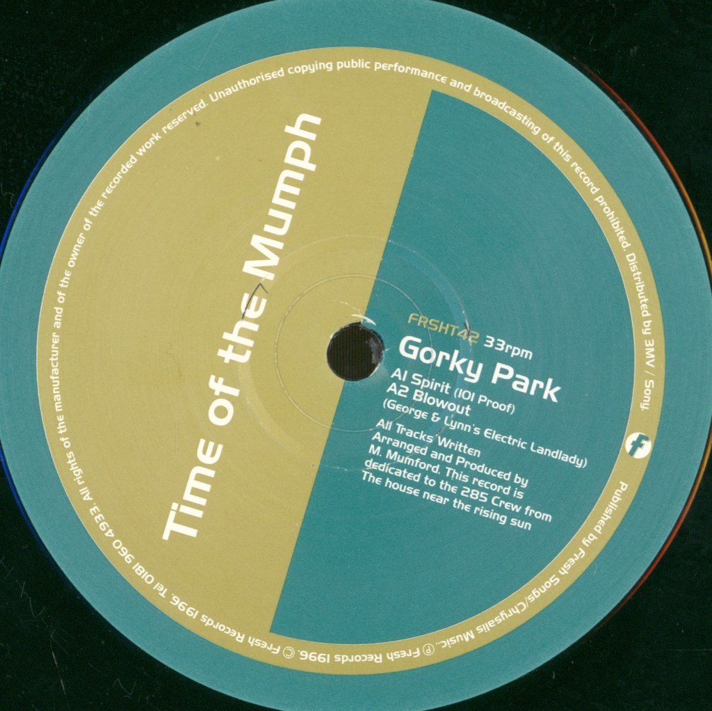 Time Of The Mumph - Gorky Park - 12 Inch