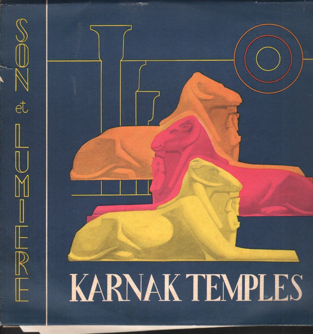 Georges Delerue and Gaston Bonheur - Karnak Temples (Thebes Of The Hundred Gates - Sound And Light) - Double Lp