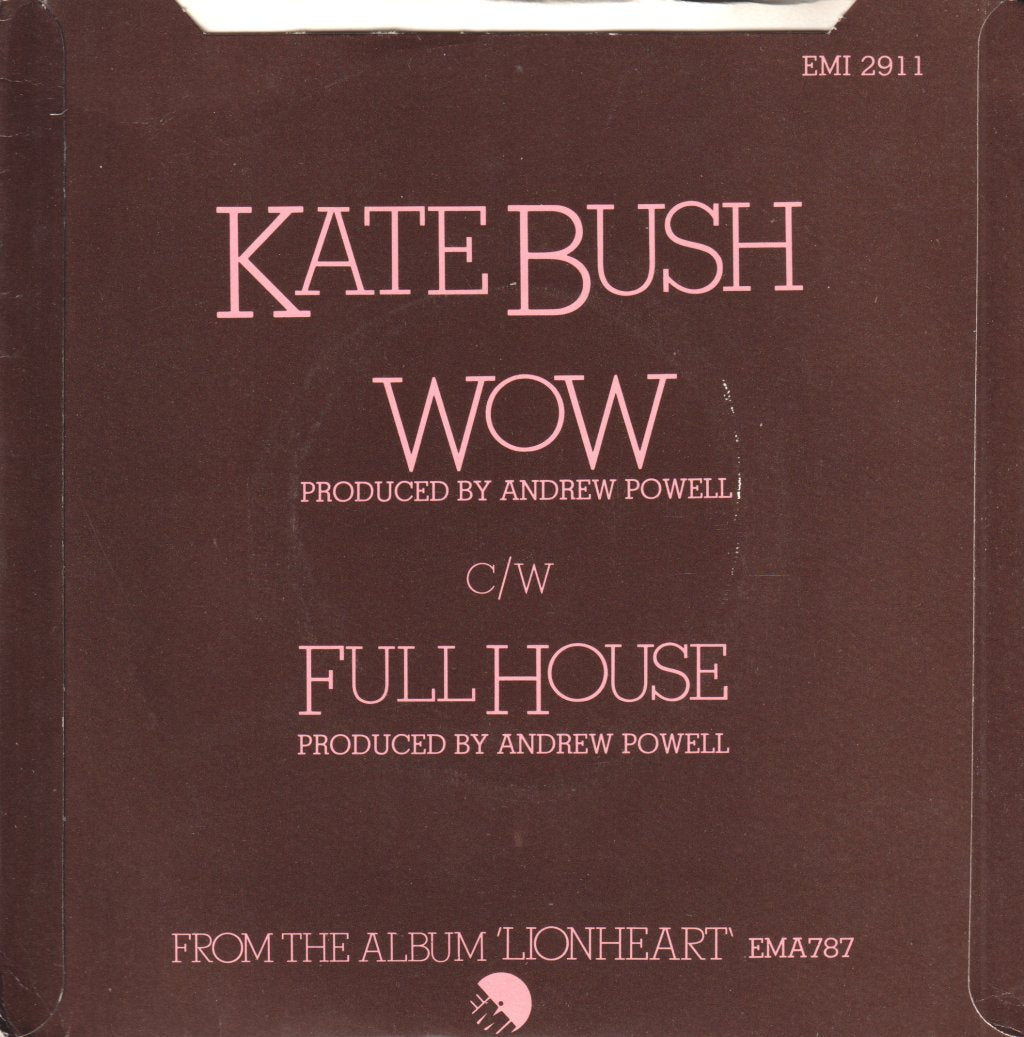 Kate Bush - Wow - 7 Inch