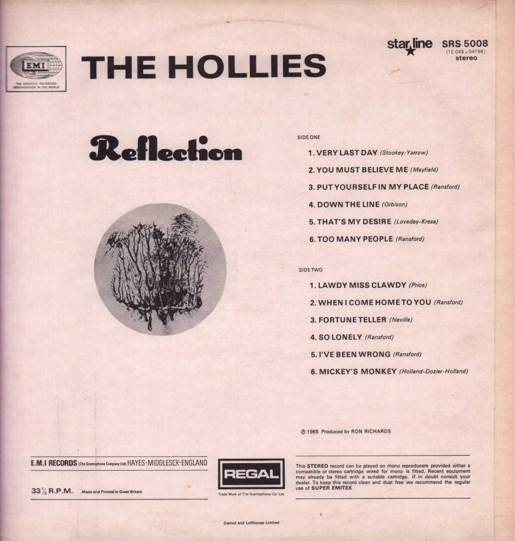 Hollies - Reflection - Lp