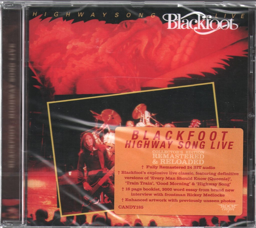 Blackfoot - Highway Song Live - Cd
