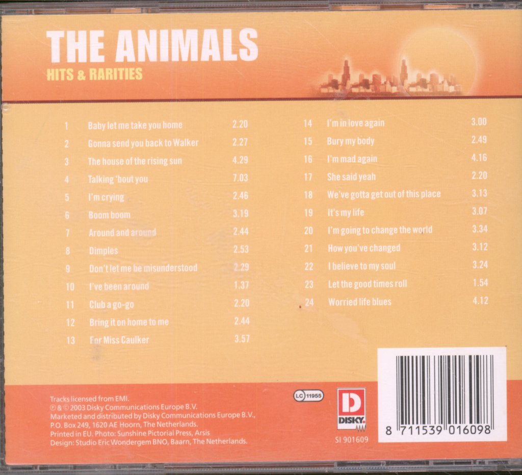 Animals - Hits & Rarities - Cd