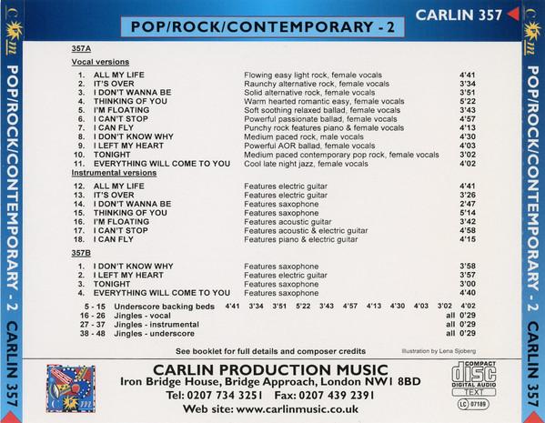 Various Artists - Pop/Rock/Contemporary - 2 - Double Cd