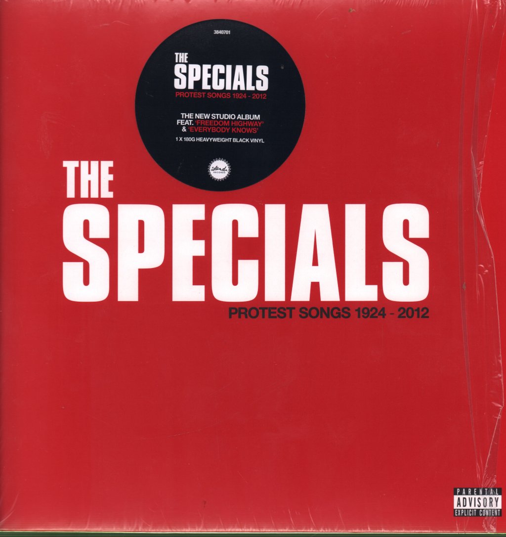 Specials - Protest Songs 1924-2012 - Lp