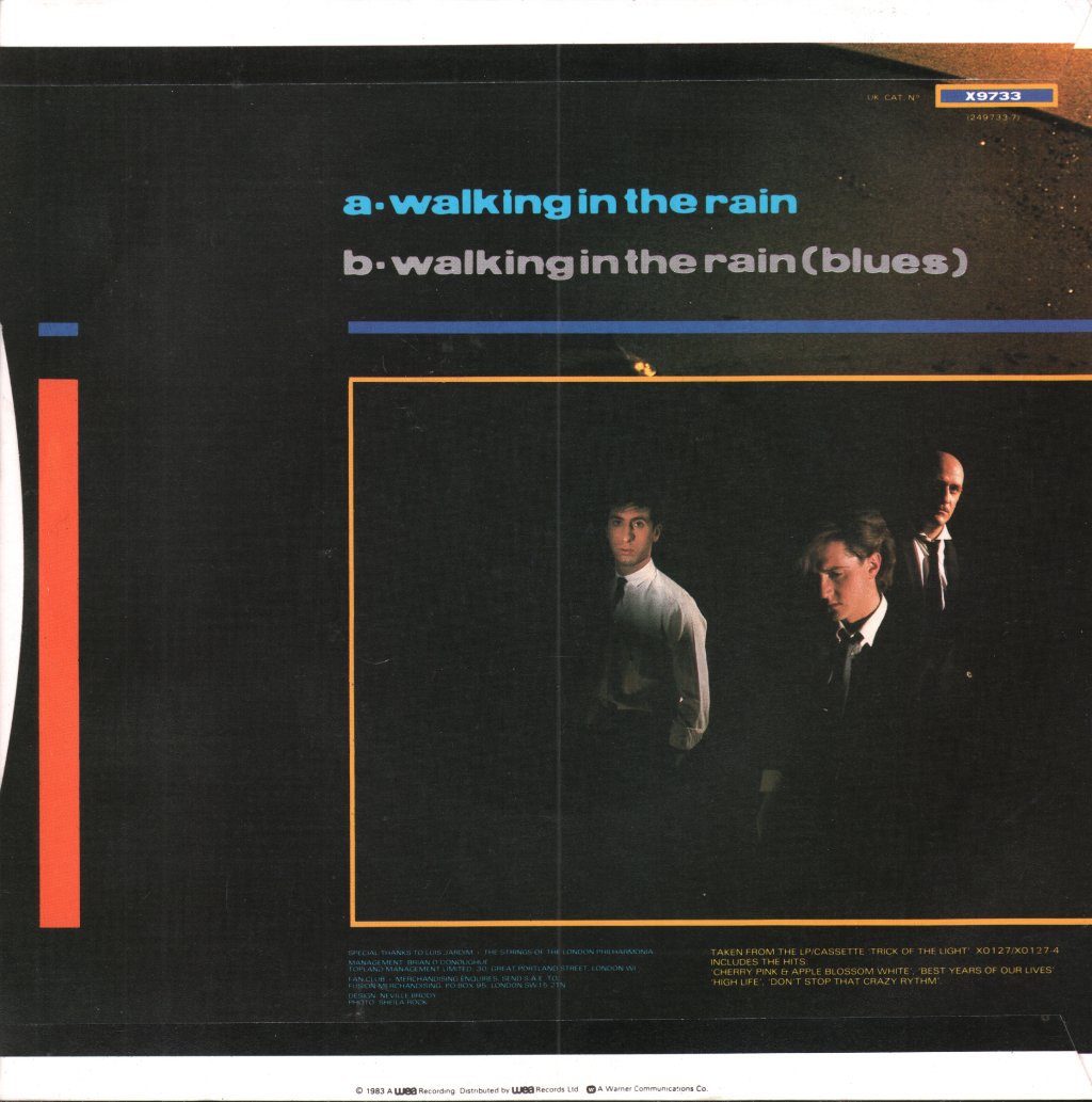 Modern Romance - Walking In The Rain - 7 Inch