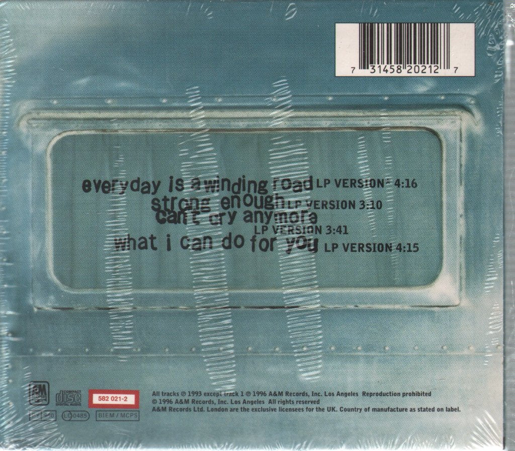 Sheryl Crow - Everyday Is A Winding Road - Cd