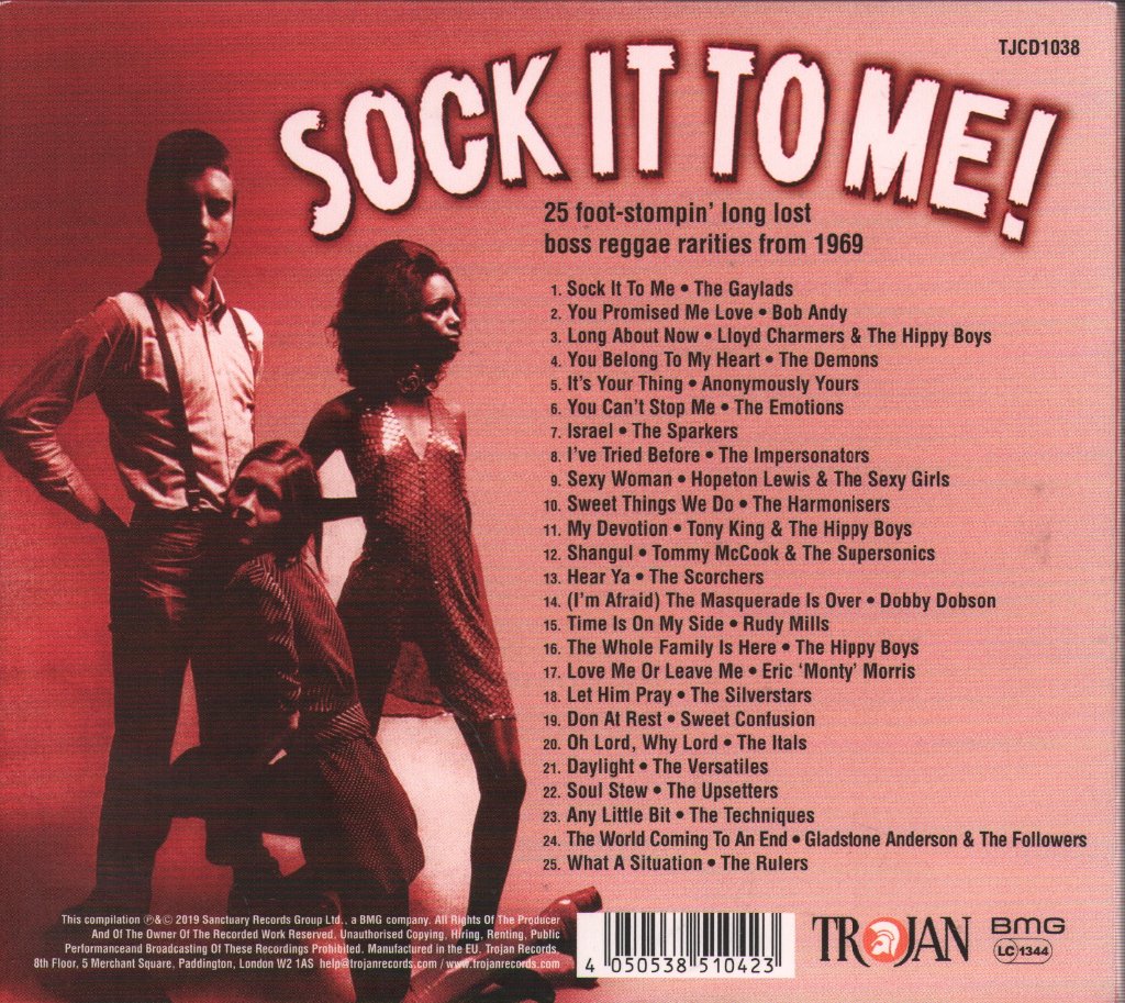 Various Artists - Sock It To Me! Boss Reggae Rarities In The Spirit Of 69 - Cd